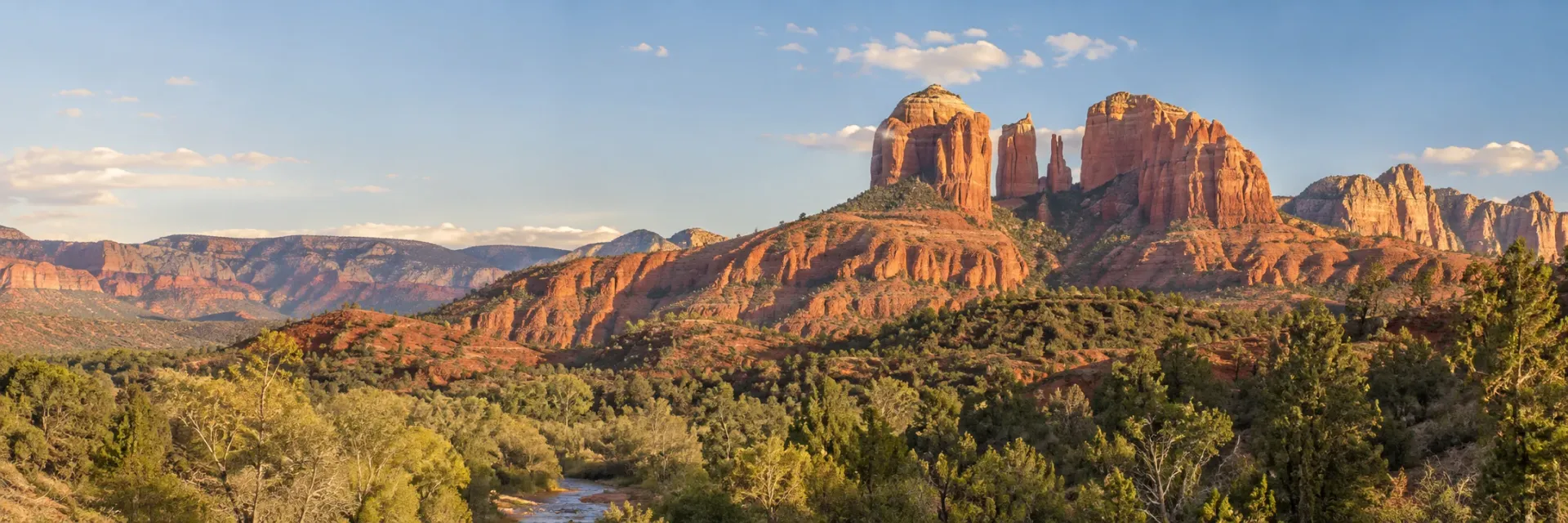 AI-generated illustration of a Sedona-inspired local view